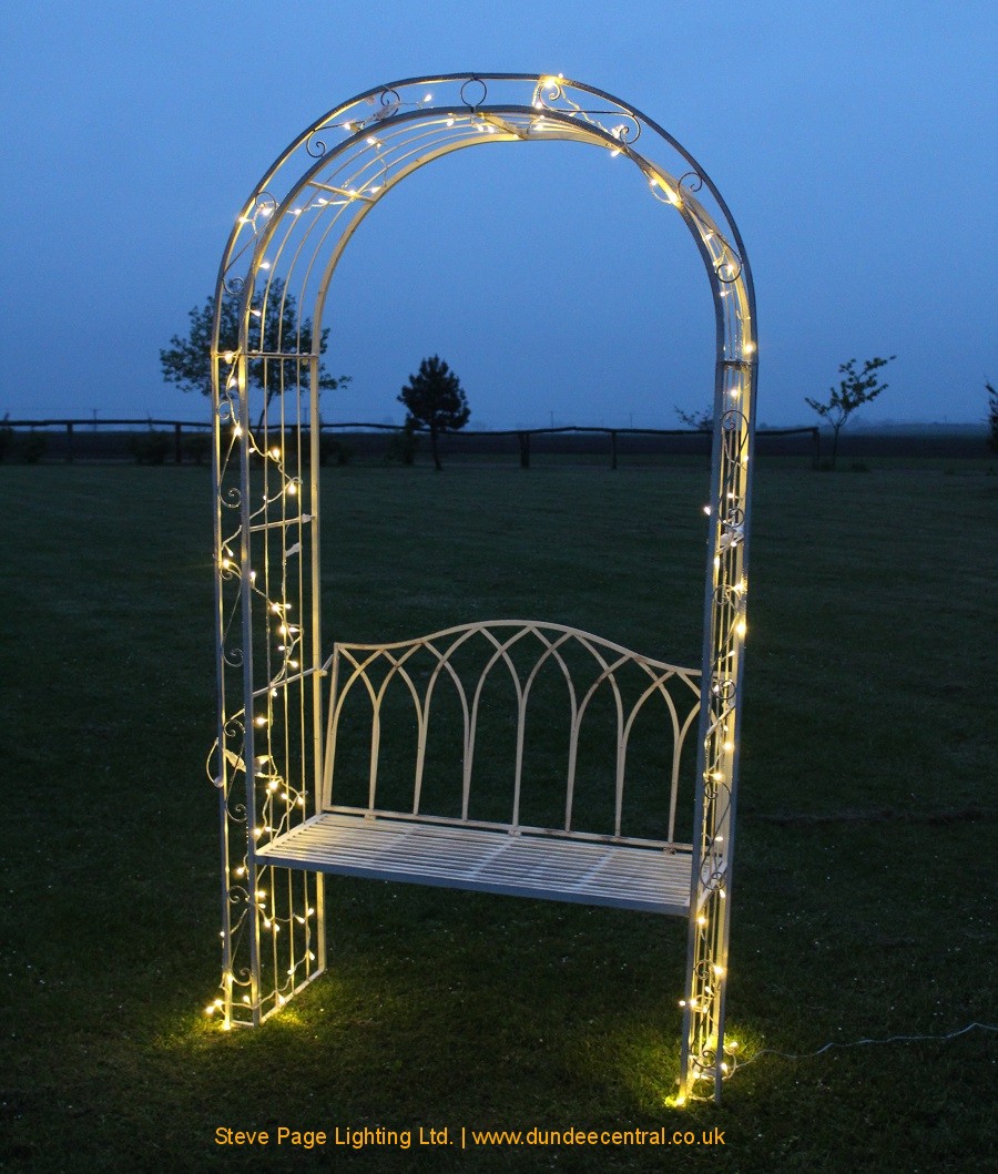 wedding arch with seat for hire